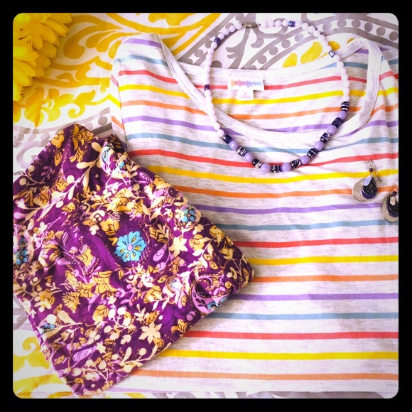 LuLaRoe Tops - 🛑SOLDEBAY!🛑 LulaRoe GiGi Small OS Legging Bundle